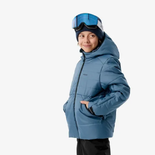 Decathlon Doudoune de ski enfant chaude et imperméable - 100 warm bleu