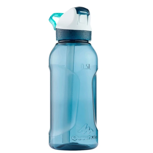 GOURDE DECATHLON RANDONNÉE 900 BOUCHON INSTANTANÉ AVEC PIPETTE 0,5 LITRE ECOZEN 