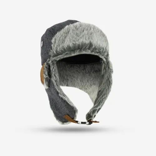 CHAPKA DE SKI ADULTE - CRUISING FUR - GRIS/ homme / femme