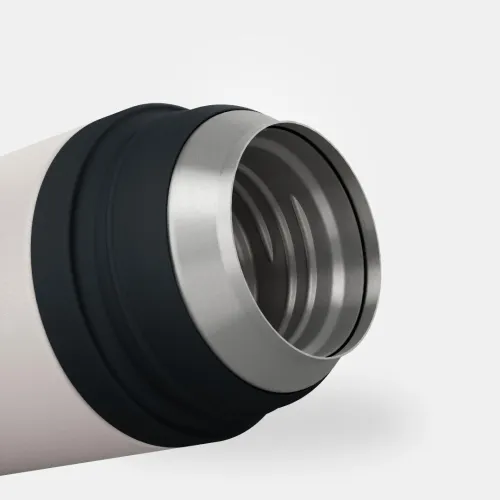 Bouteille inox isotherme avec filtre à thé 0,4L, de randonnée et camping