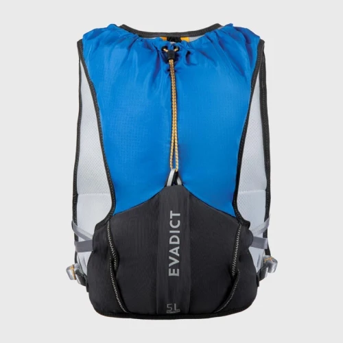 SAC TRAIL RUNNING 5L BLEU - VENDU AVEC POCHE À EAU 1L Decathlon 