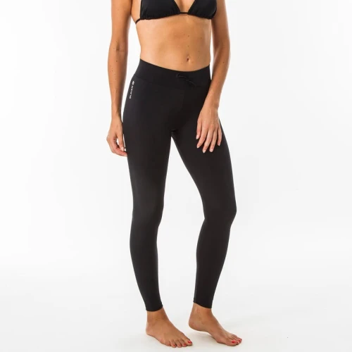  Legging Decathlon Anti Uv Surf 100 Femme Noir