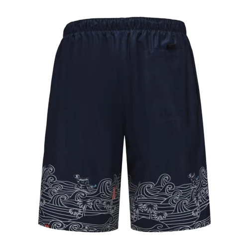 boardshort Surfing men blue wave* noir
