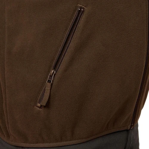 VESTE Decathlon POLAIRE CHASSE Vert / marron