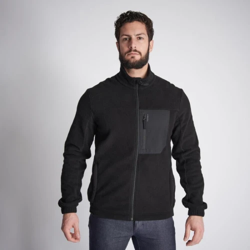 VESTE POLAIRE DECATHLON NOIRE 500 DECATHLON