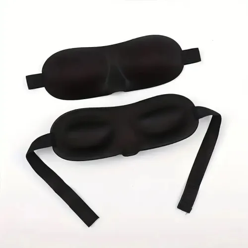 Masque de sommeil 3D profond pour les yeux de couchage confortable, léger et respirant unisex