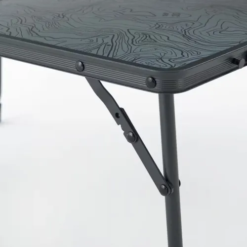TABLE Decathlon BASSE PLIANTE DE CAMPING - MH100 - GRISE