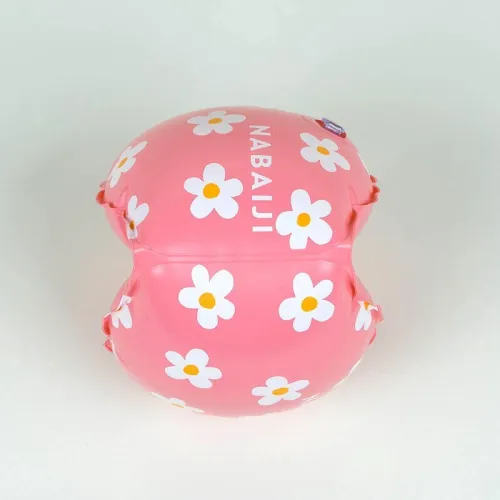 Brassards de piscine enfants Rose imprimé "FLEURS " 11-30 kg