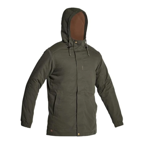 VESTE CHASSE CHAUDE VERTE 100 decathlon
