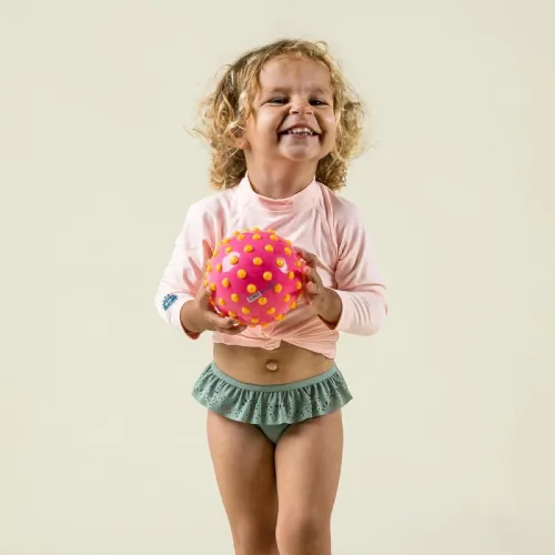 T-shirt anti UV bébé manches longues Imprimé Rainbow