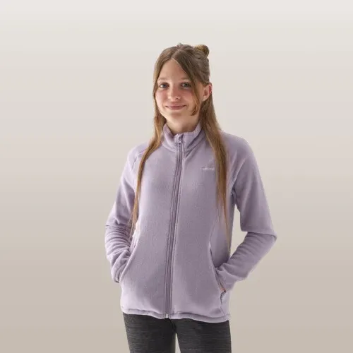 Veste polaire de randonnée - MH150 noire - enfant Noir/