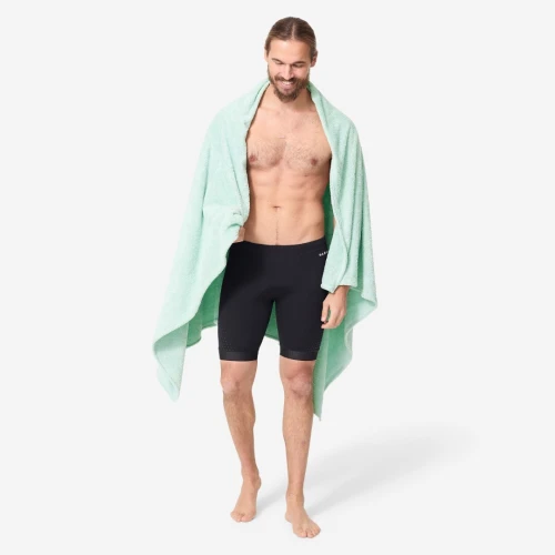 Serviette de bain microfibre ultra douce  taille xl 110 x 175 cm