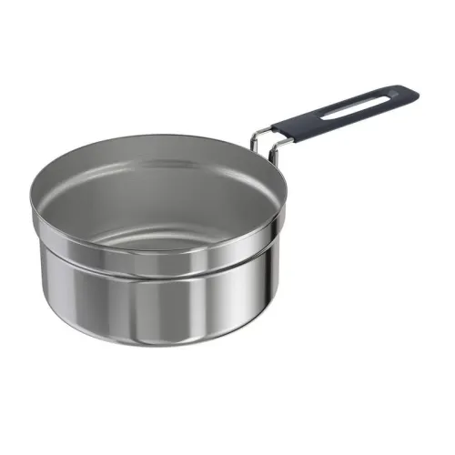 Popote decathlon camp du randonneur MH100 inox 2 personnes (1,6L)