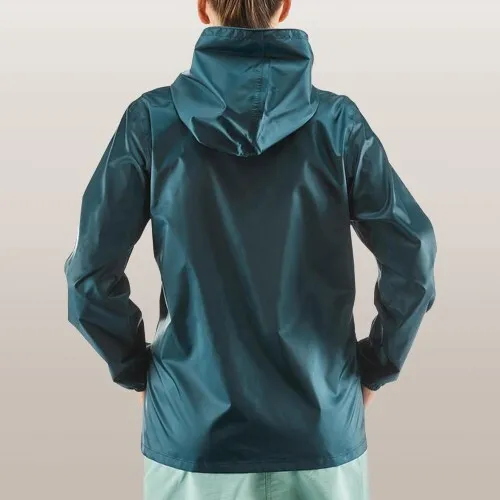 VESTE  DECATHLON IMPERMÉABLE DE RANDONNÉE - RAINCUT - FEMME