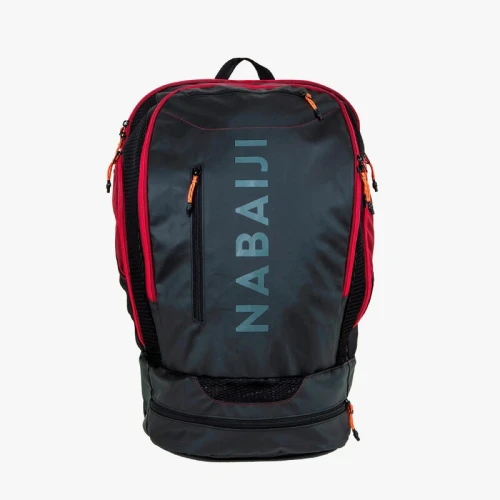 Sac A Dos Decathlon Natation 40L 900 noir rouge