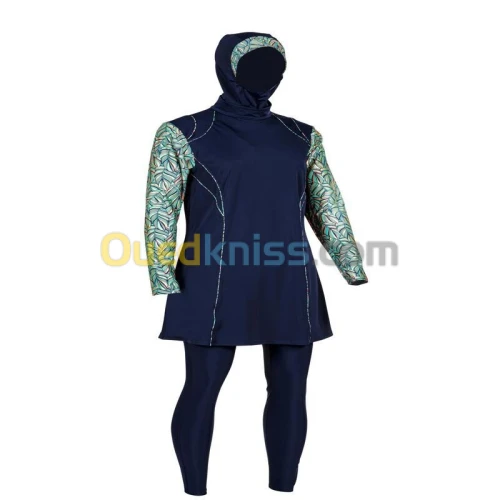 Maillot de bain Hijab integral bleu foly decathlon