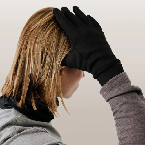 GANT DECATHLON  RUNNING TACTILE NOIR