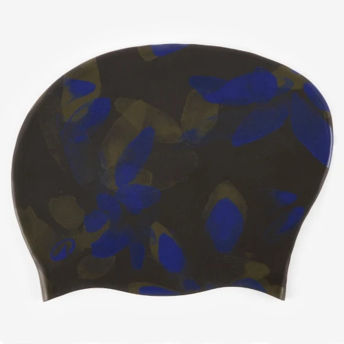 Bonnet de bain silicone pour cheveux longs DECATHLON