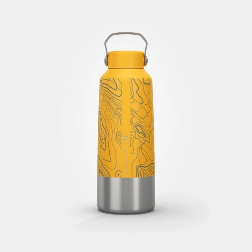 GOURDE DECATHLON  RANDONNÉE MH100 BOUCHON À VIS 1L INOX