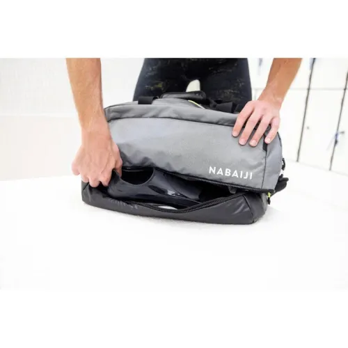 Decathlon Sac de piscine Duffle bag 40L 5 compartiments, gris