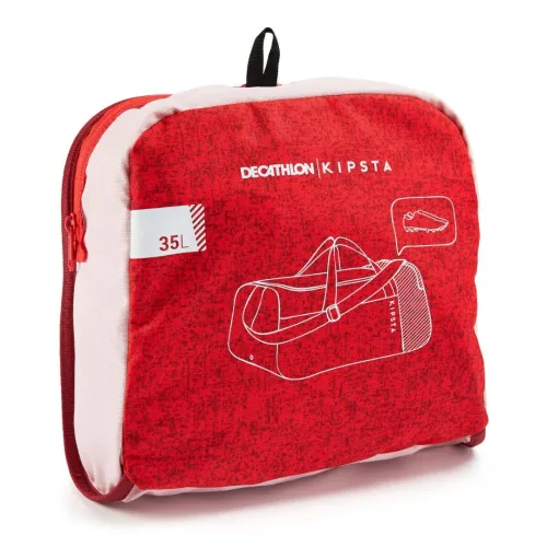 SAC SPORT 35L Decathlon - ESSENTIAL BLEU  / NOIR- GRIS CARBONE / ROUGE CORAIL