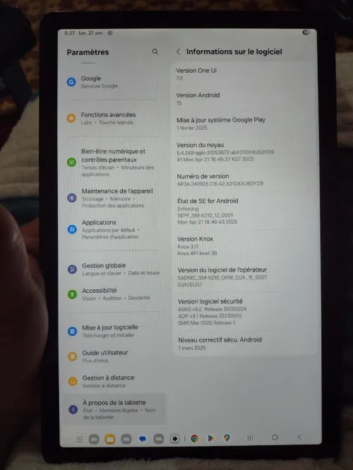 tablette Samsung TAB A9+