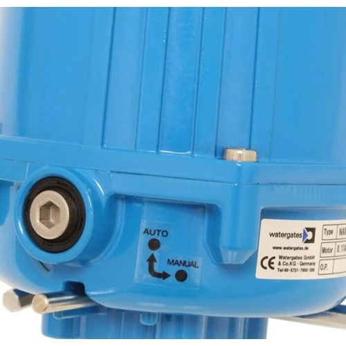 VANNE A BILLE INOXYDABLE AVEC ACTIONNEUR DN15