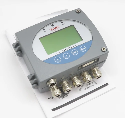 TRANSMETTEUR DE TEMPERATURE ET HUMIDITÉ A SONDE FIXE OU DÉPORTÉE - KIMO