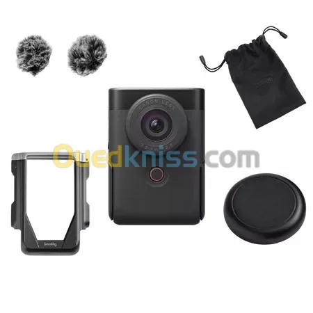 KIT VLOG V10 AVANCE CANON POWER SHOT  BLACK