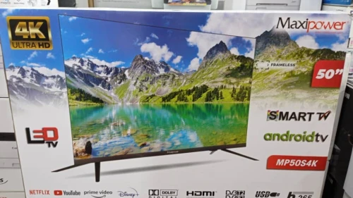 ECRAN Smart TV 50" MAXIPOWER 4K UHD  TV LED / WIFI