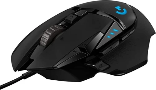 SOURIS LOGITECH G502 GAMING FILAIRE  HERO BLACK 