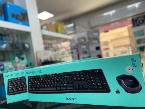 Kit Clavier+Souris Sans Fil Logitech MK270 - QWERTY