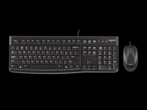 KIT CLAVIER SOURIS FILAIRE USB  MK120 FRANCAIS