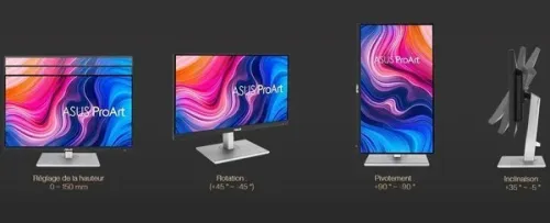 ECRAN ASUS PRO ART DISPLAY PA279CV PROFESSIONEL MONITEUR 27" IPS4K UHD 