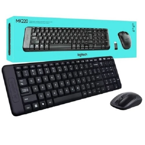 LOGITECH MK220 KIT CLAVIER SOURIS SANS FIL WIRELESS FRANCAIS