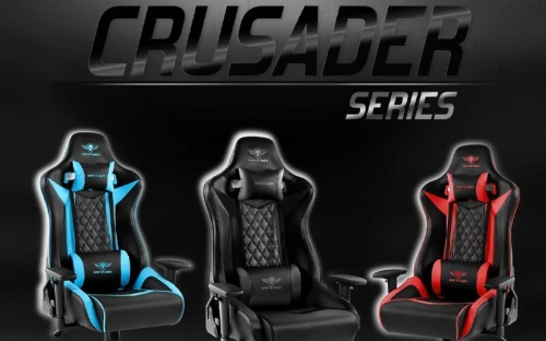 CHAISE GAMING SPIRIT OF GAMER SIMILI CUIR CRUSADER SERIES 