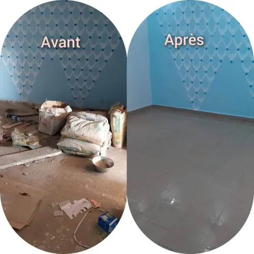 Nettoyage fin de chantier