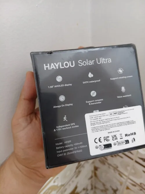 Smartwatch Haylou Solar ultra Neuf