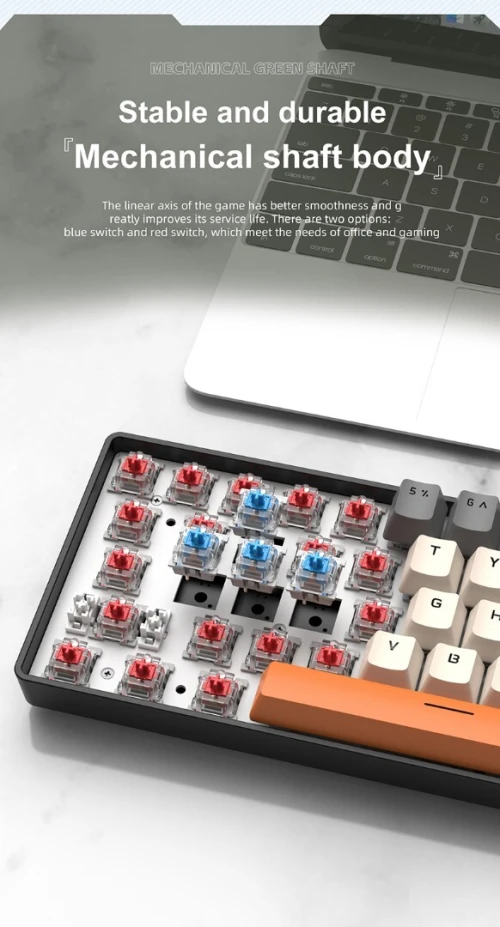 Clavier mécanique Apaydo K61 RGB   Neuf