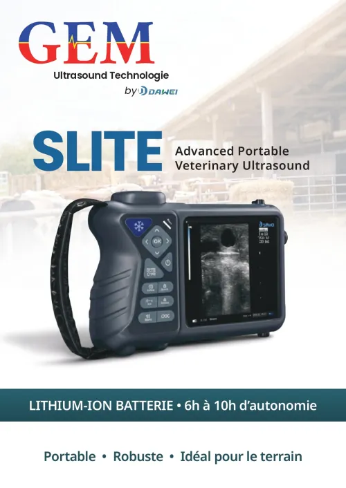 Échographe Vétérinaire Portable Dawei SLITE  Haute Qualité + Garantie