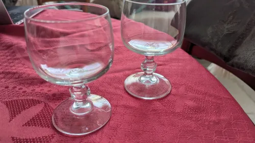 100 x Verre Cristal d'Arques pour salle de fête / restaurant