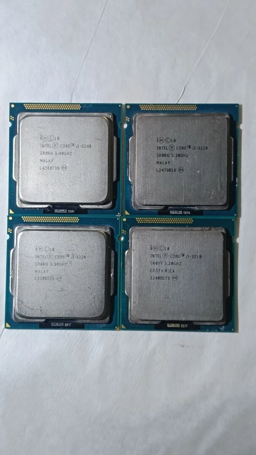 Lot processeurs Intel Core i3  3e 4e génération  15 pièces
