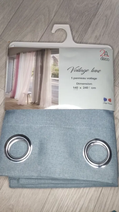 RIDEAUX VOILAGE PRODUIT FRANCAIS.