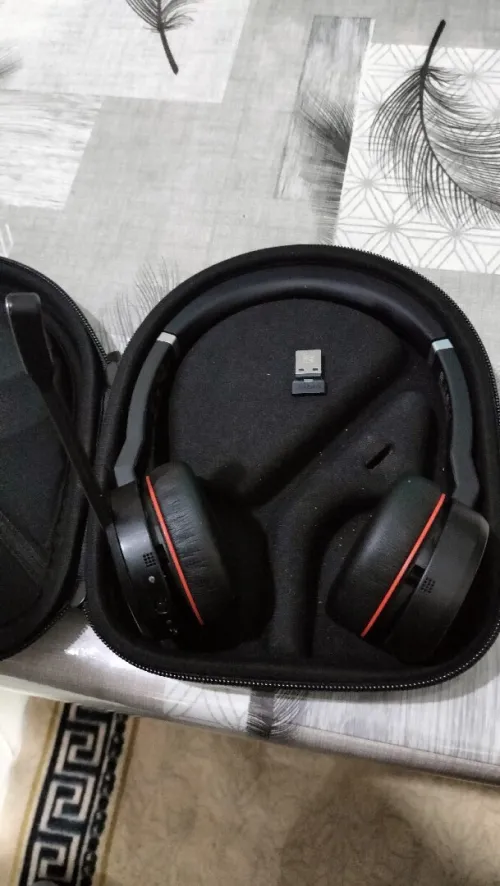 Jabra evolive 75 se -micro casque sans fil stéréo pro -3 micros -bluetooth 8 appareils
