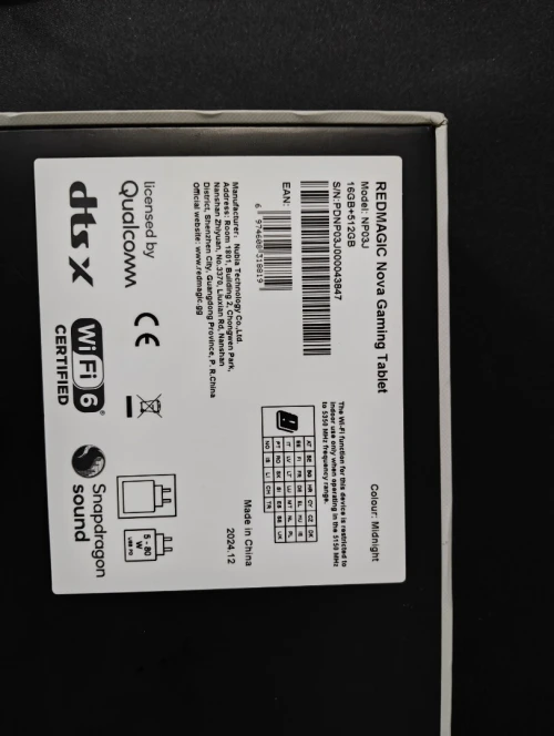 REDMAGIC NOVA TAB 512 16