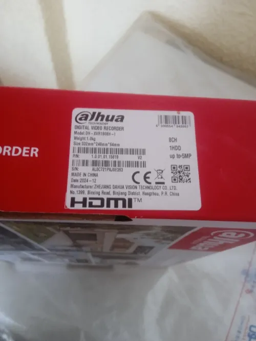 Dvr 8 DH-XVR1B08H-l