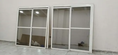 deux portes à fenêtre michler coulissant