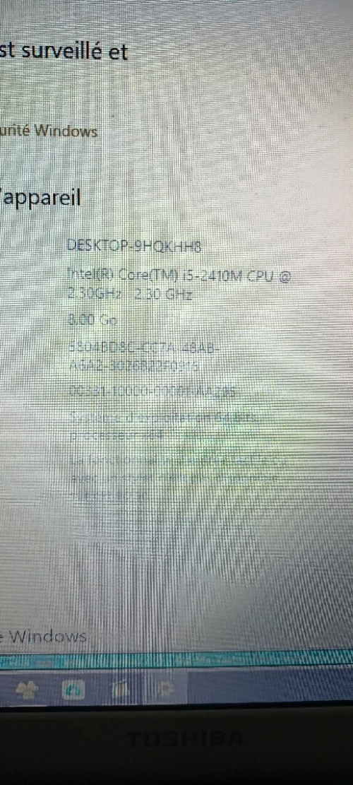Toshiba satellite 