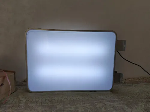 Enceingne lumineuse publicitaire 