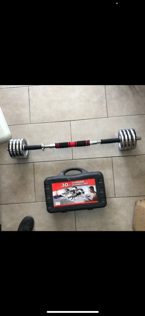 Valise de musculation 15kg 20kg 30kg avec racord et 50kg 55kg